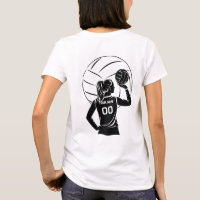 Gepersonaliseerde Volleybal Speler Custom Naam & N
