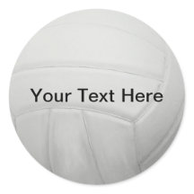 Gepersonaliseerde Volleybal Stickers