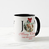 GEPERSONALISEERDE VREUGDE VROLIJK KERSTMIS FOTO Ko Mok (Voorkant rechts)