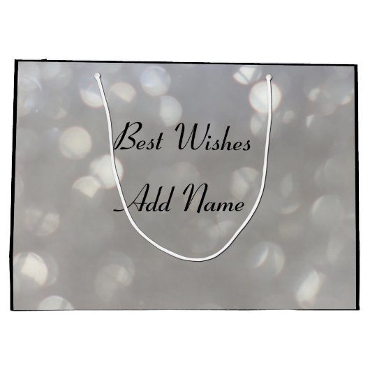 Gepersonaliseerde vrijdag groot cadeauzakje (Achterkant)