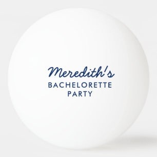 Gepersonaliseerde vrijgezellenfeest Ping Pong Ball
