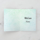 Gepersonaliseerde vrolijke kerst zoon kaart (Binnen)