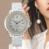Gepersonaliseerde Vrouwen Horloge – Romeinse cijfe