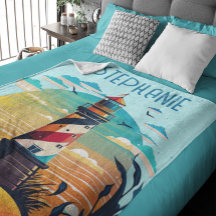 Gepersonaliseerde vuurtoren gloed