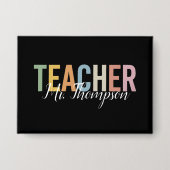 Gepersonaliseerde waardering van de leerkracht Ter Button (Voorkant)