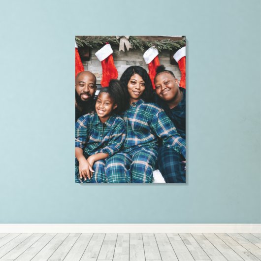 Gepersonaliseerde Wall Art Print - Aangepaste Home (Insitu (Houten vloer))