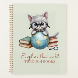 Gepersonaliseerde "Wander Cat" Academische Planner