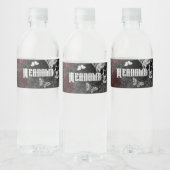 Gepersonaliseerde Water Bottle Label Haunting Adel Waterfles Etiket (Flessen)