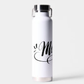 Gepersonaliseerde waterfles cadeau met naam Monica (Voorkant)