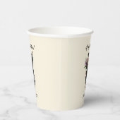 Gepersonaliseerde Waterverf Afstuderen (7) Papieren Bekers (Rechts)