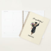 Gepersonaliseerde Waterverf Afstuderen (7) Planner (Display)