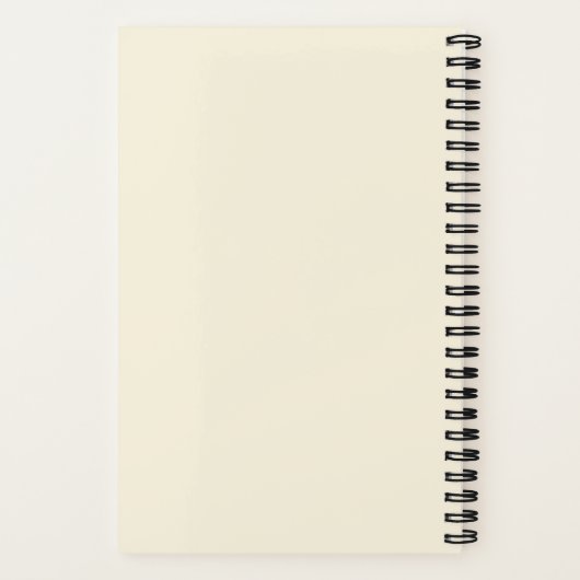 Gepersonaliseerde Waterverf Afstuderen (8) Notitieboek (Achterkant)