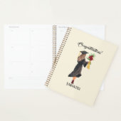 Gepersonaliseerde Waterverf Afstuderen Planner (Display)