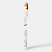 Gepersonaliseerde Waterverf Airy Floral Art Monogr Case-Mate iPhone Case (Achterkant / Rechts)