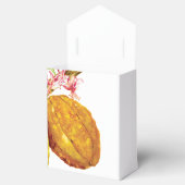 Gepersonaliseerde waterverf chocoladeboomfruit bedankdoosjes (Geopend)