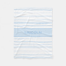 GEPERSONALISEERDE WATERVERF FLEECE DEKEN