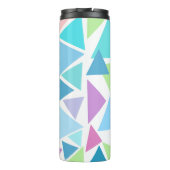 Gepersonaliseerde Waterverf Initiaal Reismok Thermosbeker (Achterkant)