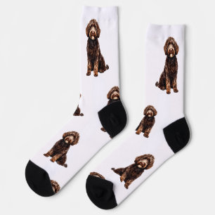 Gepersonaliseerde Waterverf Pet Sokken