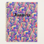 Gepersonaliseerde waterverf planner (Voorkant)