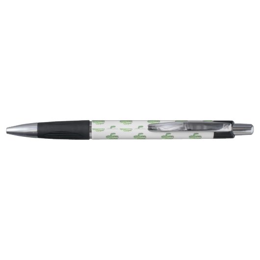 Gepersonaliseerde Waterverf Saguaro Cactus Pen (Achterkant)
