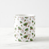 Gepersonaliseerde Waterverf Tuinieren Koffie Mok (Center)