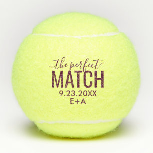 Gepersonaliseerde weddenschappen passen perfect bi tennisballen