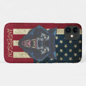 Gepersonaliseerde weerwolf Case-Mate iPhone case (Achterkant (horizontaal))