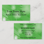 Gepersonaliseerde wens Leeuw Visitekaartje (Voorkant / Achterkant)