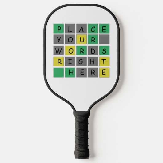 Gepersonaliseerde Wereld Pickleball, Moederdag Pickleball Paddle (Voorkant)