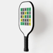 Gepersonaliseerde Wereld Pickleball, Moederdag Pickleball Paddle (Links)