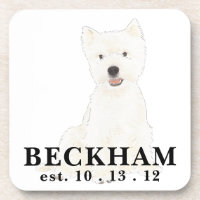 Gepersonaliseerde Westie West Highland Terrier