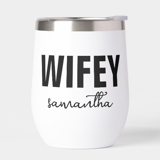 Gepersonaliseerde Wifey Naam (Links)