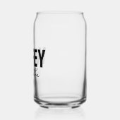 Gepersonaliseerde Wifey Naam Blikvorm Glas (Links)