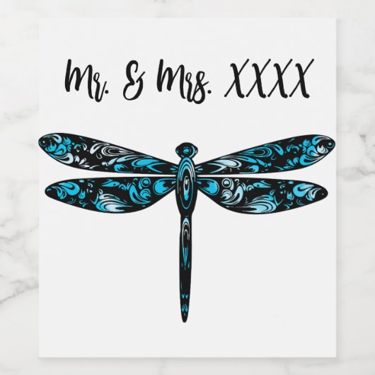 Gepersonaliseerde wijnflesetiketten wijn etiket (Enkel label)