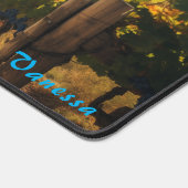 Gepersonaliseerde wijngaard Desk Mat (Hoek)