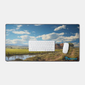Gepersonaliseerde wijngaard Desk Mat (Keyboard & Muis)