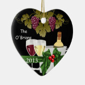 GEPERSONALISEERDE WIJNVERLIEZEN 2013 KERAMISCH ORNAMENT (Rechts)