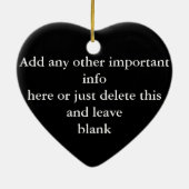 GEPERSONALISEERDE WIJNVERLIEZEN 2013 KERAMISCH ORNAMENT (Achterkant)