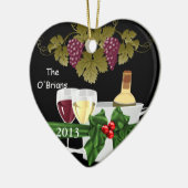 GEPERSONALISEERDE WIJNVERLIEZEN 2013 KERAMISCH ORNAMENT (Links)