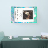 Gepersonaliseerde wil je me trouwen spandoek (Beurs)