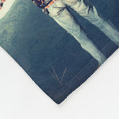 Gepersonaliseerde "Wild Adventures" Fotocollage Fl Fleece Deken (Hoek)