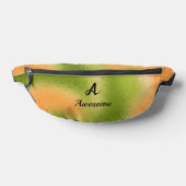 Gepersonaliseerde Wild Rusty Olive Green Heuptasje (Liggend)