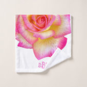 Gepersonaliseerde 'Wildflower' Bad Handdoek (Wasdoekje)