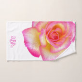 Gepersonaliseerde 'Wildflower' Bad Handdoek (Handdoek)