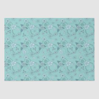 Gepersonaliseerde Wildflower Gift Tissuepapier