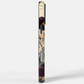 Gepersonaliseerde Wildflower Poppies Donkerrood &  Case-Mate iPhone Case (Achterkant / Rechts)