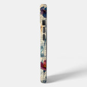 Gepersonaliseerde  Wildflowers Paarse & Sinaasappe Case-Mate iPhone Case (Achterkant / Links)