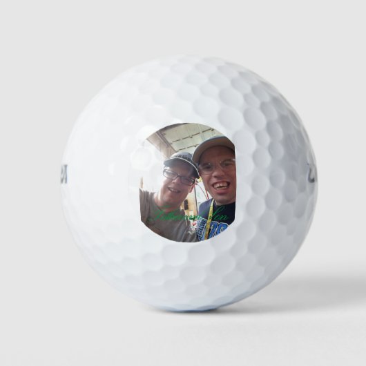Gepersonaliseerde Wilson golfballen (Voorkant)