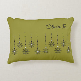 Gepersonaliseerde Winter Wonderland Accent Pillow Accent Kussen