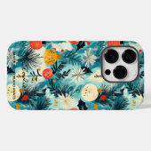 Gepersonaliseerde Winter Wonderland Botanical Case-Mate iPhone Case (Achterkant (horizontaal))